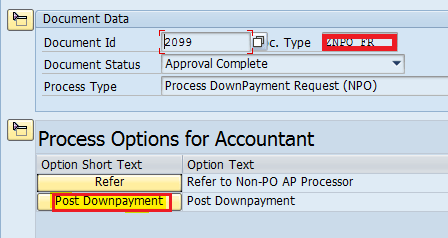 Step by Step Guide To Create Sap Down Payment with VIM – SAP4TECH