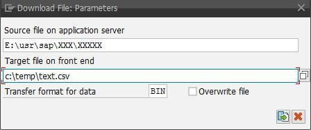 Sap download file from al11