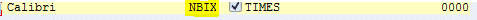 Installed New Font Type in SAP