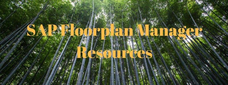 SAP Floorplan Manager Resources