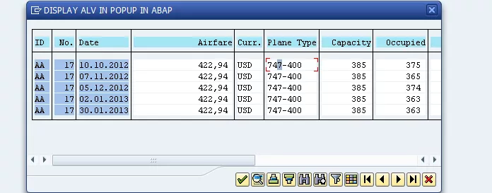 Display ALV in PopUp in ABAP Display ALV in PopUp in ABAP