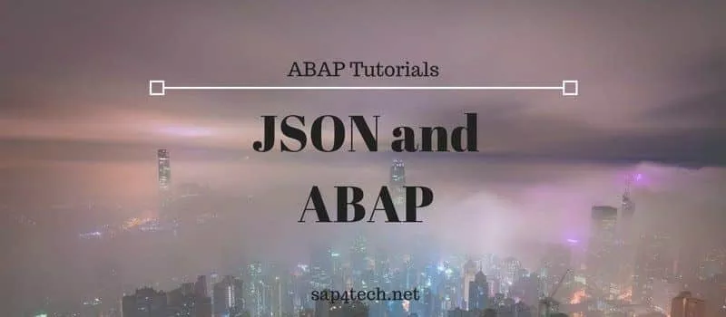 JSON and ABAP
